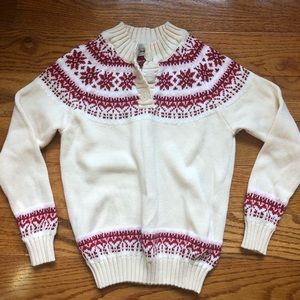Girls LL Bean sweater 6X/7